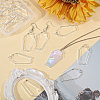 20Pcs Alloy Open Back Bezel Pendants FIND-CA0011-50S-5
