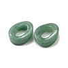 Natural Green Aventurine Pendants G-Z082-01C-2