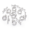 Alloy Ring Toggle Clasps PALLOY-J154-54AS-1
