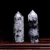 Point Tower Natural Tourmalinated Quartz Healing Stone Wands PW-WG27572-02-4