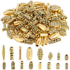 160Pcs 16 Styles Tibetan Style Alloy Beads FIND-PA0001-32-1