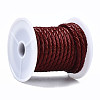 Braided Cowhide Leather Cord NWIR-N005-01A-5mm-3