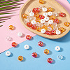 60Pcs 4 Colors Acrylic Beads SACR-TA0001-79-5