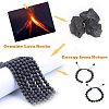 Natural Lava Rock Beads Strands X-G-OC0001-38-10mm-5