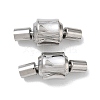 304 Stainless Steel European Clasps with Cord Ends SA-CBABC0F-11P-1