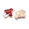 Thanksgiving Day Theme Alloy Rhinestone Pendants ENAM-T020-54A-2