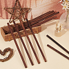 Waxed Round Wooden Sticks WOOD-OC0004-42C-4