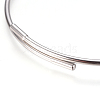 Non-Tarnish Adjustable 304 Stainless Steel Bangles Making MAK-I013-02-P-2