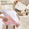 4Pcs Bowknot Alloy & Resin Imitation Pearl Pendant Decorations HJEW-PH02435-5