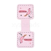 Fold Over Cardboard Paper Jewelry Display Cards for Necklace & Bracelet Storage CDIS-N004-16-4