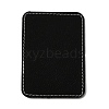 Imitation Leather Laserable Label Tags FIND-WH0112-79B-1
