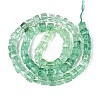 Crackle Transparent Glass Beads Strands GLAA-N062-6mm-03-2