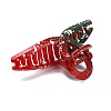 Plastic Claw Hair Clip OHAR-I022-01C-3