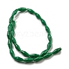 Natural White Jade(Dyed) Beads Strands G-A223-A07-01-3