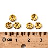 Iron Crystal Rhinestone Spacer Beads RB-A009-6MM-G-2