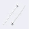 925 Sterling Silver Head Pins STER-F036-20S-1.5x20-2
