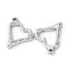 304 Stainless Steel Textured Pendants STAS-A133-05P-2