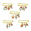 Christmas Iron Kilt Pins Brooches JEWB-BR00168-1