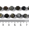 Natural Eagle Eye Stone Beads Strands G-O201B-124F-5