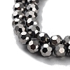 Electroplate Glass Bead Strands LS-EGLA-R042-6mm-06-2