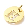 Ion Plating(IP) 304 Stainless Steel Pendants STAS-M074-01G-H-2