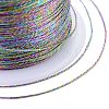 Polyester Braided Metallic Thread OCOR-I007-B-15-3