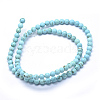 Natural Howlite Beads Strands X-TURQ-G148-07-6mm-2