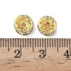 316 Surgical Stainless Steel Rhinestone Spacer Beads X-STAS-L285-001G-04-2