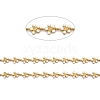 Golden Brass Enamel Link Chain CHC-H103-08H-G-2