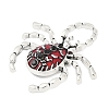 Alloy Rhinestone Enamel Pendants PALLOY-R151-67AS-03-2