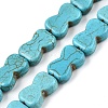 Synthetic Turquoise Beads Strands UNKW-T001-02A-4