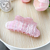 Cloud Shape PVC Claw Hair Clips PW-WG317C9-06-1