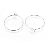 316 Surgical Stainless Steel Hoop Earring Findings STAS-P221-01C-P-2