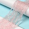 Transparent Glass Beads Strands X-EGLA-A035-T4mm-D20-2