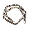 Natural Dalmatian Jasper Beads Strands G-C128-A18-01-3