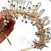 Natural Electroplated Crystal Hair Bands PW-WG7316B-12-1