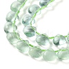 Natural Green Fluorite Beads Strands G-G116-A02-01-4