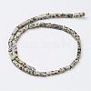 Natural Dalmatian Jasper Beads Strands G-G968-D10-2