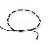 Adjustable Nylon Cord Braided Bead Bracelets X-BJEW-P256-A01-5