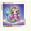 Mermaid DIY Diamond Painting Kit PW-WGE0480-01-2