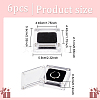 Transparent Plastic Jewelry Display Stands ODIS-WH0029-36-2