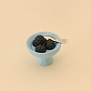 Resin Fruit & Bowl with Alloy Spoon Mini Model PW-WG8B840-05-1