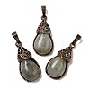 Natural Labradorite Pendants G-H065-01R-05-1