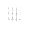 Unicraftale 16Pcs Ion Plating(IP) 304 Stainless Steel Pendants STAS-UN0036-91-8