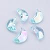 Transparent Acrylic Charms MACR-G046-11mm-A23X-1