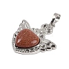 Synthetic Goldstone Pendants G-I366-01P-20-2