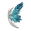 Alloy Rhinestone Brooch for Backpack Clothes PW-WG034AD-02-1