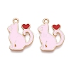 Alloy Enamel Pendants ENAM-T020-59C-1