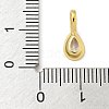 Brass Micro Pave Cubic Zirconia Pendants KK-U050-04G-02-3