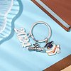 Alloy Enamel Keychains KEYC-JKC00784-2